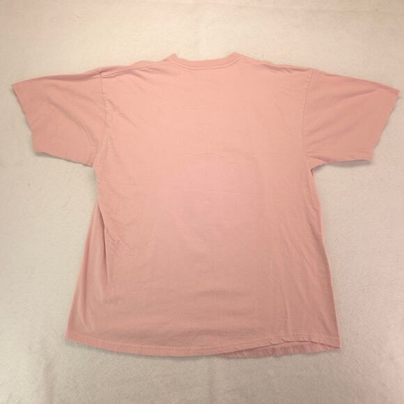 Nirvana Band Crew Neck Short Sleeve T Shirt Womens Size Extra Large XL Pink - Picture 9 of 9